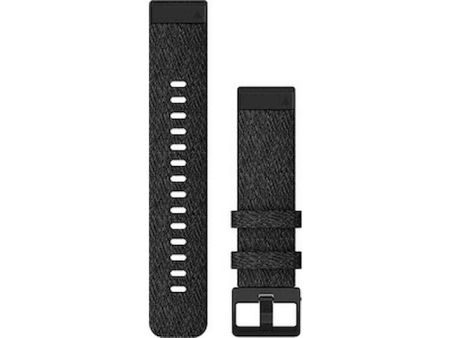 Garmin quickfit nylon horlogebandje 20mm zwart - afbeelding 1 van  1