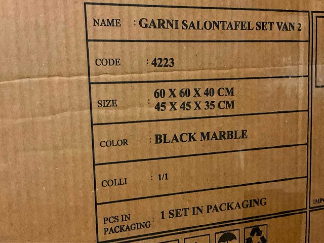 Garni salontafel set van 2 - afbeelding 9 van  9