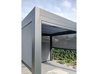 Garraf p150 terrasoverkapping 3x3m (louvre dak) pergola electrisch bediend - afbeelding 34 van  41