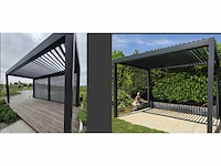 Garraf p150 terrasoverkapping 3x3m (louvre dak) pergola electrisch bediend - afbeelding 9 van  37