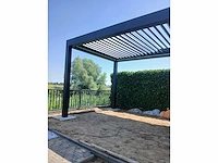 Garraf p150 terrasoverkapping 3x3m (louvre dak) pergola electrisch bediend - afbeelding 26 van  37