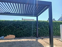 Garraf p150 terrasoverkapping 3x3m (louvre dak) pergola electrisch bediend - afbeelding 27 van  37