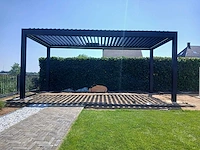 Garraf p150 terrasoverkapping 3x3m (louvre dak) pergola electrisch bediend - afbeelding 29 van  37