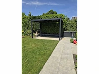 Garraf p150 terrasoverkapping 3x3m (louvre dak) pergola electrisch bediend - afbeelding 37 van  37