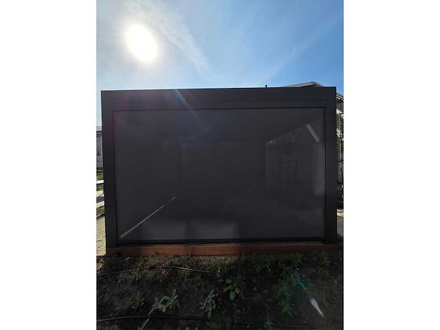 Garraf p150 terrasoverkapping 3x4m (louvre dak) pergola electrisch bediend - afbeelding 27 van  27