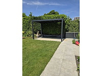 Garraf p150 terrasoverkapping 3x4m (louvre dak) pergola electrisch bediend - afbeelding 7 van  27