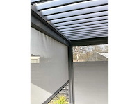 Garraf p150 terrasoverkapping 4x3m (louvre dak) pergola electrisch bediend - afbeelding 31 van  38