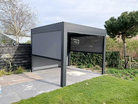 Garraf p150 terrasoverkapping 4x3m (louvre dak) pergola electrisch bediend - afbeelding 23 van  38