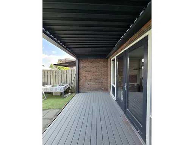 Garraf p150 terrasoverkapping 4x4m (louvre dak) pergola electrisch bediend - afbeelding 16 van  34