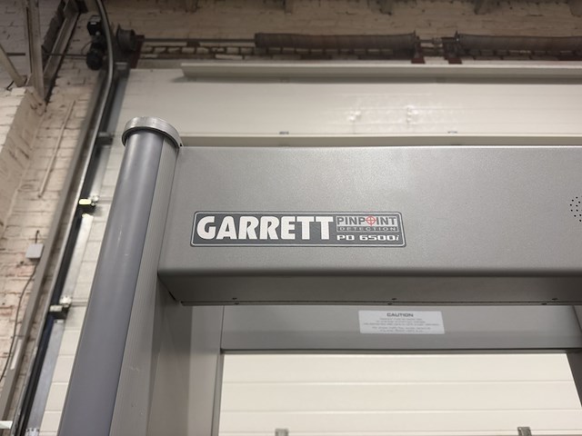 Garrett pinpoint pd 6500i walk-through metaaldetector/detectiepoort - afbeelding 8 van  11