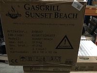 Gas barbecue 4+1, el fuego, sunset beach - afbeelding 3 van  4