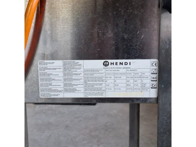 Gas barbecue, hendi, grill-master maxi - afbeelding 5 van  5