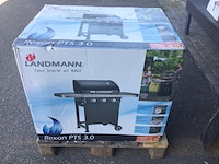 Gas barbecue landmann, rexon pts 3.0, zwart - afbeelding 2 van  4