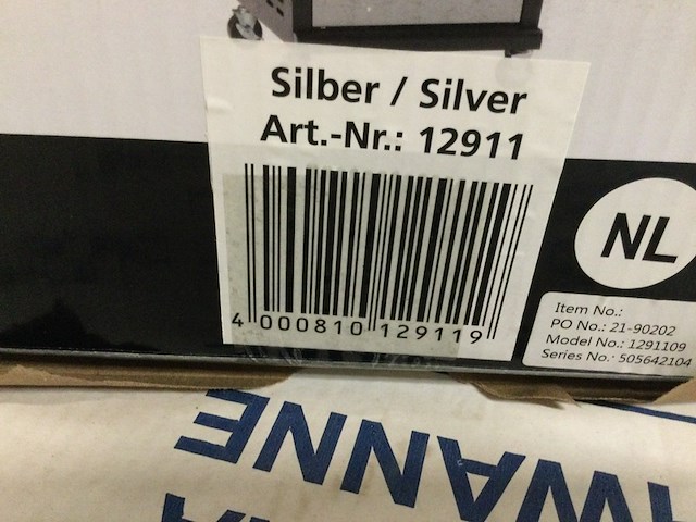 Gas barbecue, landmann, triton 2 + 1, zilver - afbeelding 3 van  3