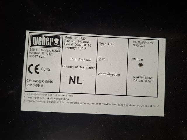 Gas barbecue weber, spirit premium - afbeelding 3 van  8