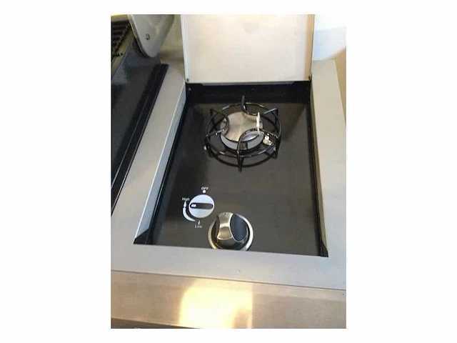 Gas bbq - rvs - vonato - 0 - rvs traditionele grill 4 - afbeelding 2 van  4