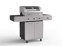 Gas bbq - vonato - rvs sydney grill expert 3 - 0 - 3 branders - afbeelding 1 van  2