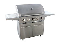 Gas bbq - vonato - rvs traditionele grill luxe 5 - 0 - 5 branders - afbeelding 1 van  4