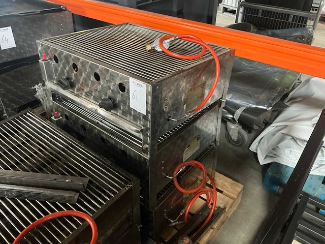 Gas bbq (3x) - afbeelding 6 van  6