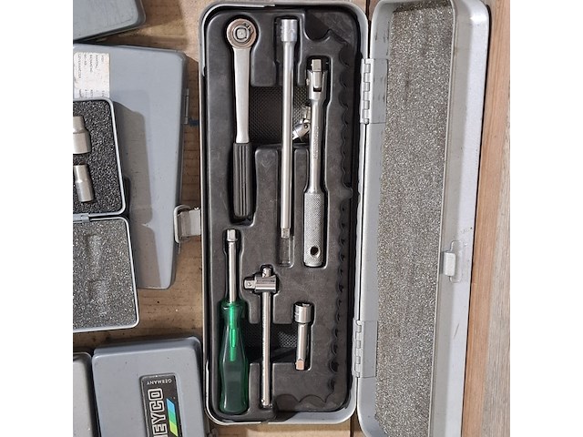 Gas brander set en diverse doppen sets, o.a. heyco - afbeelding 8 van  12