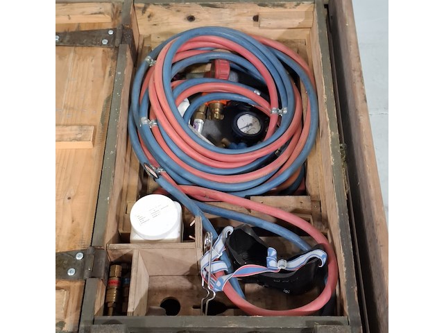 Gas brander set en diverse doppen sets, o.a. heyco - afbeelding 10 van  12