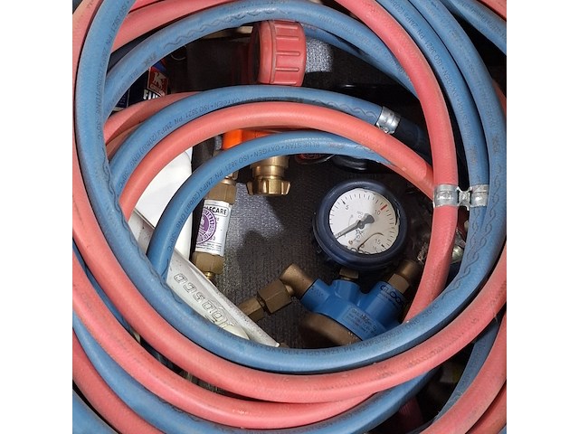 Gas brander set en diverse doppen sets, o.a. heyco - afbeelding 12 van  12