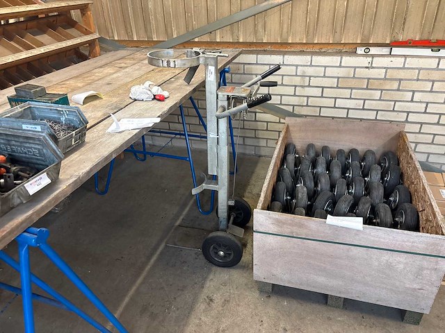 Gas cilinder wagen - afbeelding 1 van  2