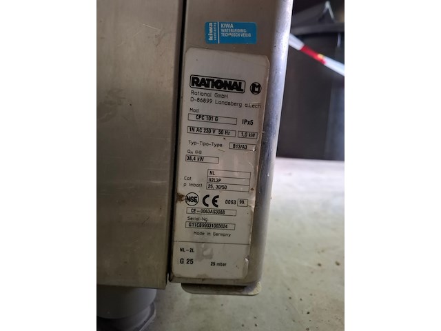 Gas combisteamer rational, cpc g - afbeelding 5 van  6