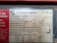 Gas heftruck, hyster, h2.50xl - afbeelding 15 van  15