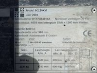 Gas heftruck, hyster, h2.50xm, 2003 - afbeelding 5 van  25