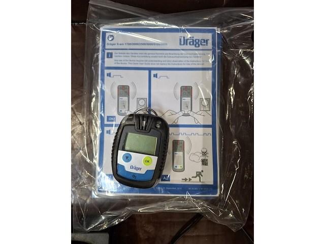 Gas meetinstrument, drager, x-am 5600 - afbeelding 3 van  3