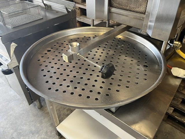 Gas shoarma-/gyrosgrill op rvs onderstel - afbeelding 4 van  5