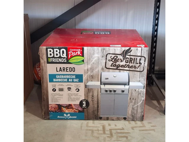 Gasbarbecue, central park, laredo - afbeelding 2 van  3