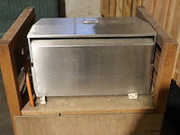 Gasbarbecue incl. verrijdbare houten kast - 60x50x93cm - afbeelding 6 van  6