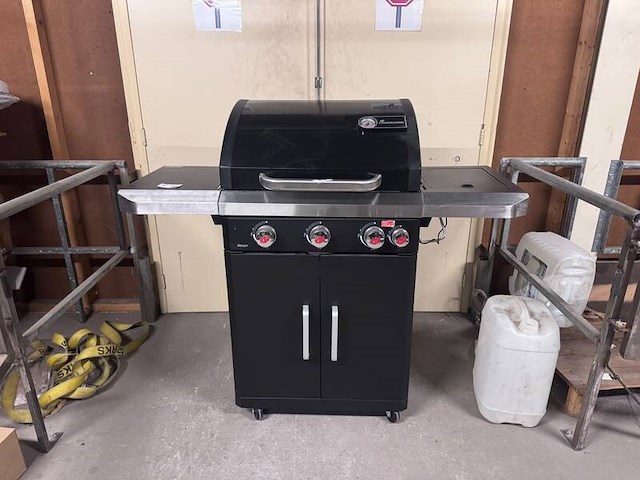Gasbarbecue landmann, rexon 3.1, zwart - afbeelding 2 van  6