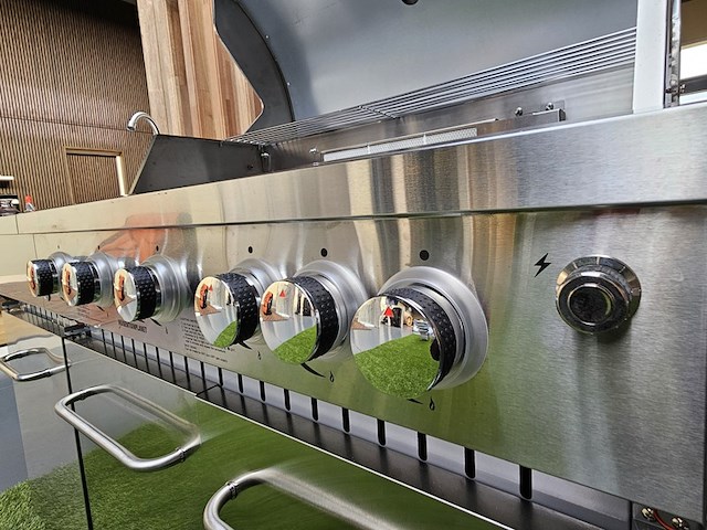 Gasbarbecue, vonato, rvs keuken grill elite 6, zilverkleurig, rvs (mat) - afbeelding 10 van  10