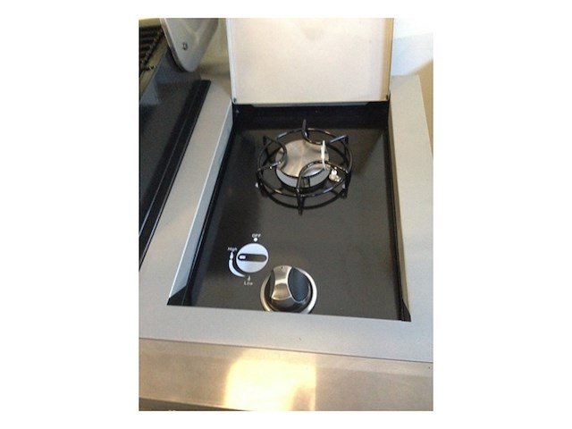 Gasbarbecue vonato, rvs traditionele grill 4, zilverkleurig, rvs (mat) - afbeelding 2 van  4