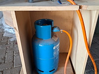 Gasbrander met gasfles - afbeelding 3 van  3