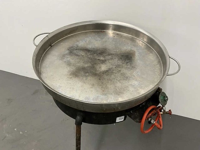 Gasbrander met paellapan - afbeelding 2 van  4