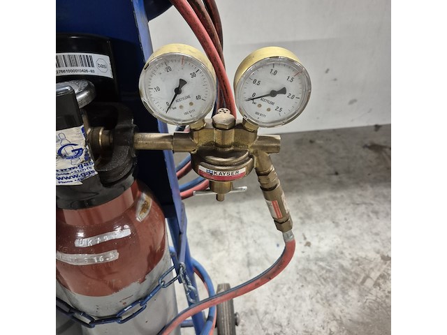 Gasbranderset acetyleen - afbeelding 4 van  6
