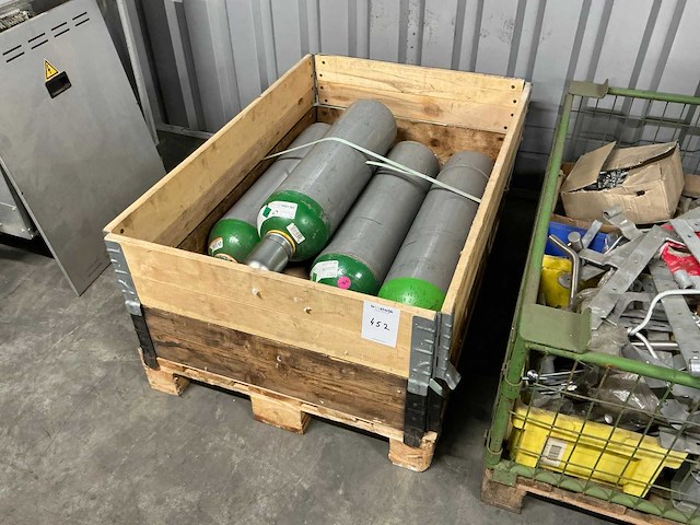 Gascilinder (4x) - afbeelding 1 van  3