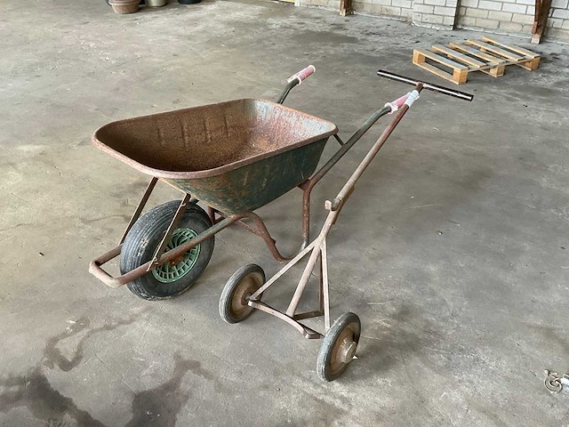 Gasfles- en kruiwagen - afbeelding 1 van  2