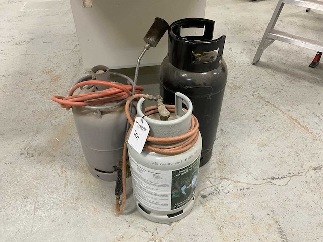 Gasfles (3x) - afbeelding 1 van  1