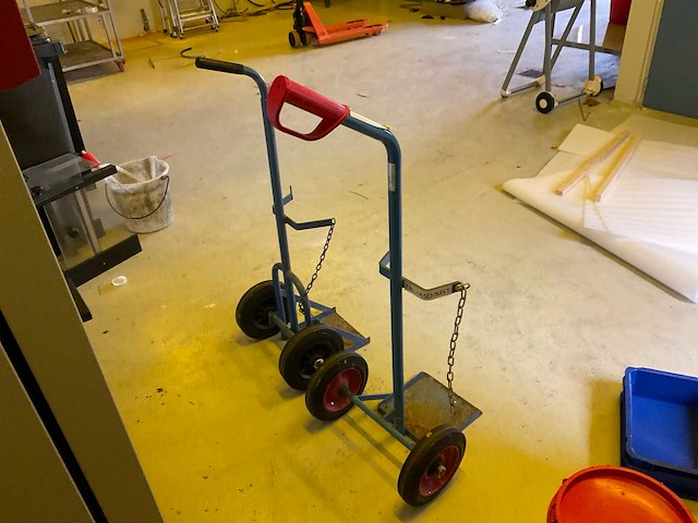 Gasfles steekwagen (2x) - afbeelding 3 van  3