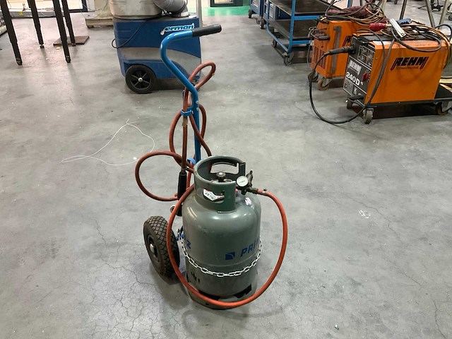 Gasfles trolley - afbeelding 1 van  4