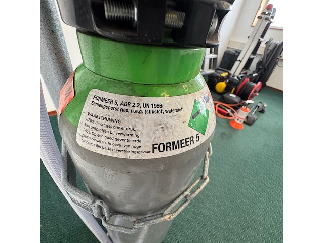 Gasfleskar met manometer, matador/supergas, formeergas, inclusief manometer - afbeelding 4 van  6
