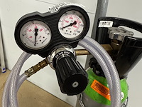 Gasfleskar met manometer, matador/supergas, formeergas - afbeelding 3 van  5