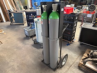 Gasflessenkar met 2x cilinder - afbeelding 2 van  4