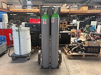 Gasflessenkar met 2x cilinder - afbeelding 3 van  4