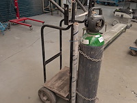 Gasfleswagen met cilinder argon - afbeelding 3 van  9